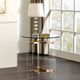 ACME Furniture Sosi Glass Top End Table with Gold Base-4