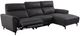 Furniture of America® Theola Black Power Reclining Sectional with Right Chaise-0