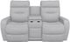 La-Z-Boy® Baron Mist Manual Wall Reclining Loveseat with Console-1
