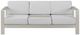 Linon Key Largo Gray Aluminum/Fabric Outdoor Sofa-3