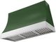 AGA Marquee 48" Cornwall Green Wall Mounted Range Hood  with Polished Chrome Trim-0