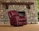 HomeStretch Mercury Red Manual Swivel Glider Recliner-188-93-41-1