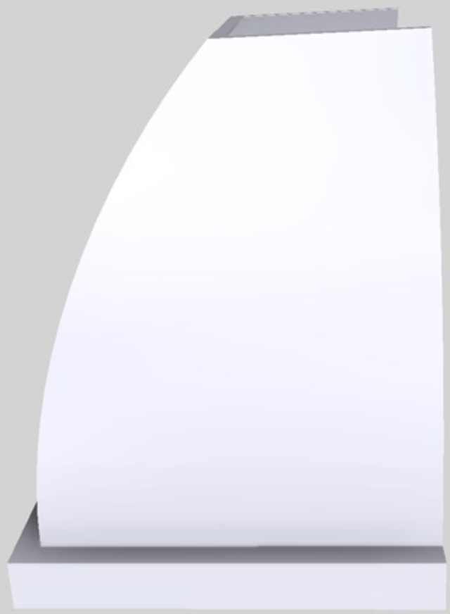 Vent-A-Hood® Designer Series 36" White Wall Mounted Range Hood-1