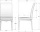 Amisco Customizable Lorenzo Dining High Back Chair with Upholstered Seat and Backrest-1