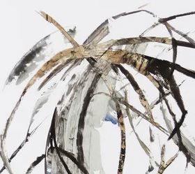 Stylecraft Brown/Gray/White Abstract Print-1