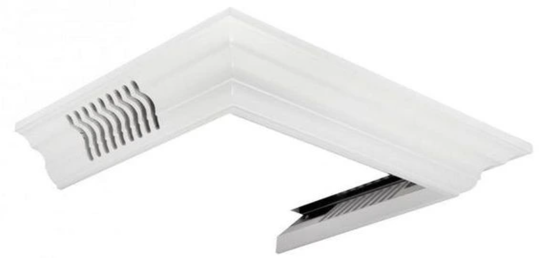 ZLINE Vented Crown Molding Profile 6 For Wall Mount Range Hood (CM6V-300T)