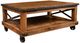 Horizon Home® Urban Rustic Brown Cocktail Table-0