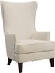 Elements International Kori Espresso/Heirloom Natural Accent Chair-0