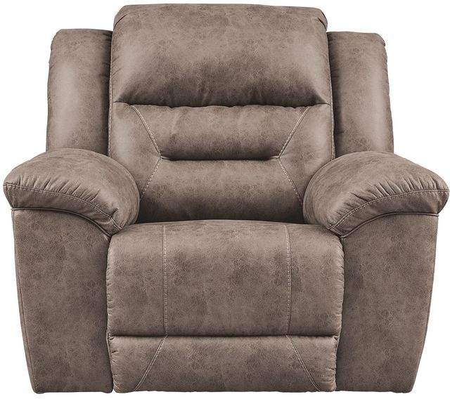 Signature Design by Ashley® Stoneland Fossil Power Rocker Recliner-1