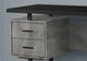 Monarch Specialties Inc. Black/Grey Computer Desk-1