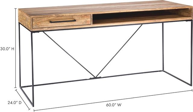 Moe's Home Collection Colvin Natural Desk-3