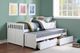 Homelegance® Galen White Youth Twin/Twin Storage Simple Bed-1