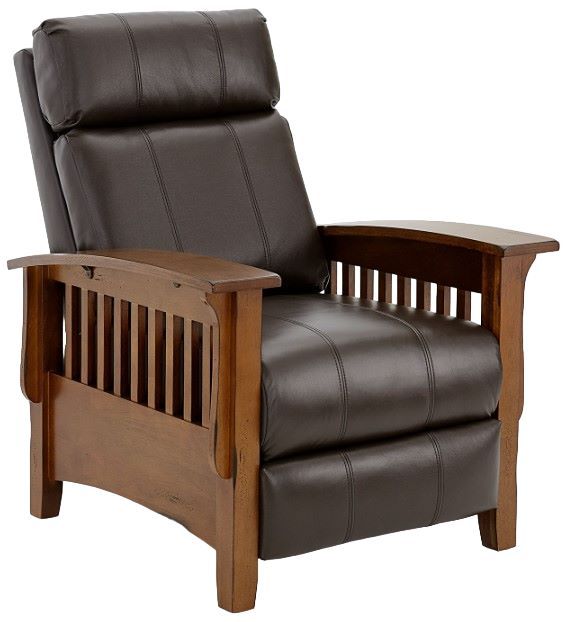 Best® Home Furnishings Customizable Tuscan Leather Power High Leg Recliner-0