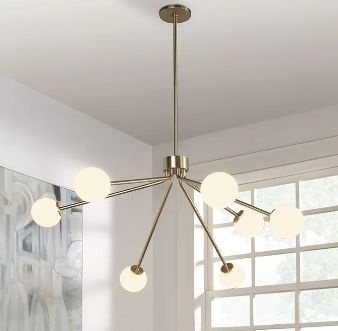 Renwil® Mundo Champagne Chandelier Lighting-3