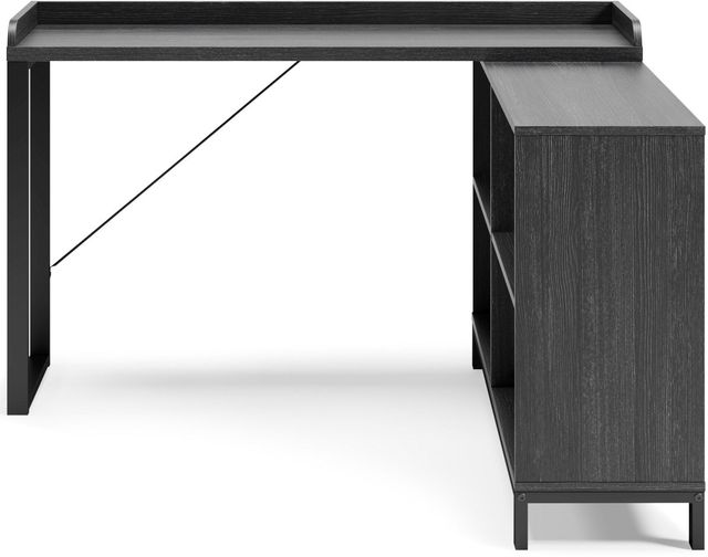 Signature Design by Ashley® Yarlow Black Office L-Desk-1