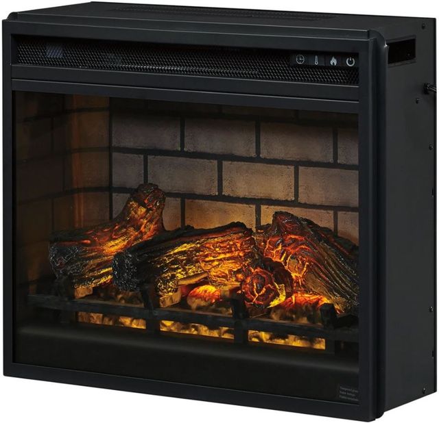 Signature Design by Ashley® Trinell Brown 60" TV Stand with Electric Fireplace-3