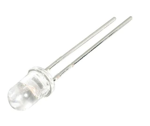 RadioShack 5mm Round White LED-0