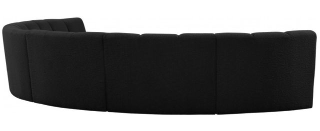 Meridian Furniture Infinity 6-Piece Black Modular Sectional Set-3