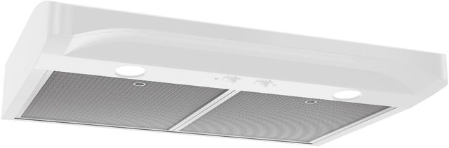 Broan® Elite Alta™ 1 Series 36" White Convertible Under Cabinet Range Hood-1