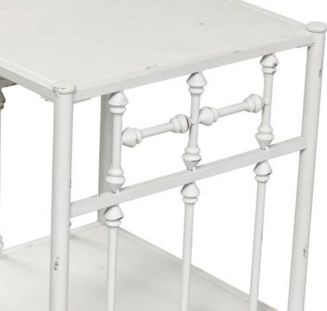 Liberty Furniture Vintage Antique White Open Nightstand-3