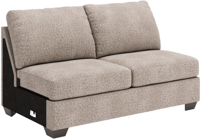 Benchcraft® Newellen 3-Piece Hemp U-Shape Full Sleeper Sectional with Double Chaise-2
