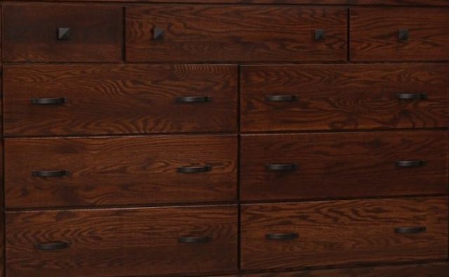 Wolfcraft Furniture Unity Brown 9-Drawer Dresser-1