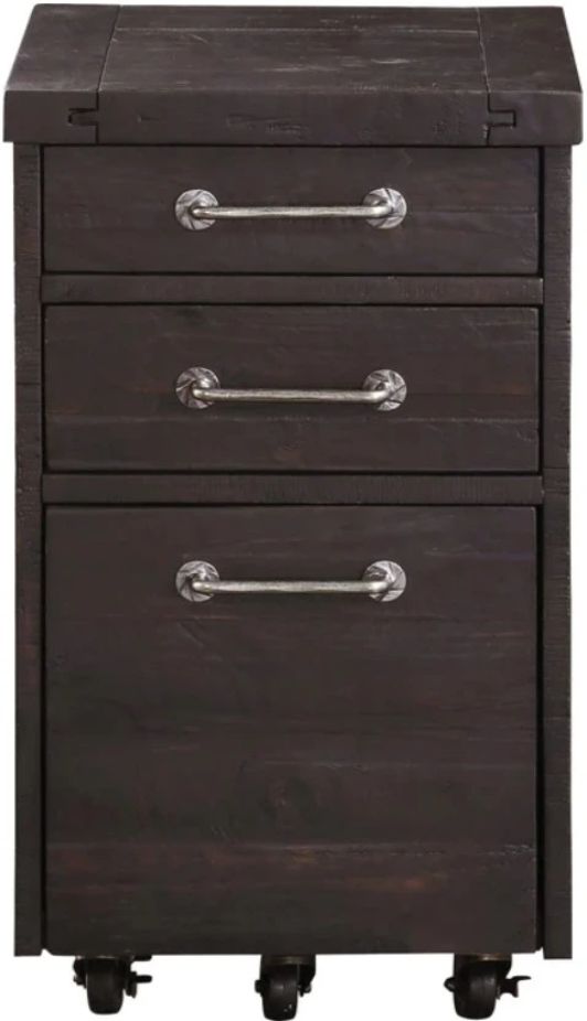 Modus Furniture Yosemite Cafe Rolling File Cabinet-2