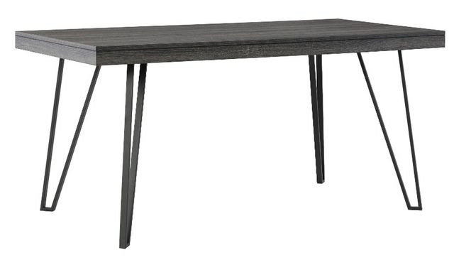 Signature Design by Ashley® Strumford 5-Piece Black/Charcoal Dining Set-1