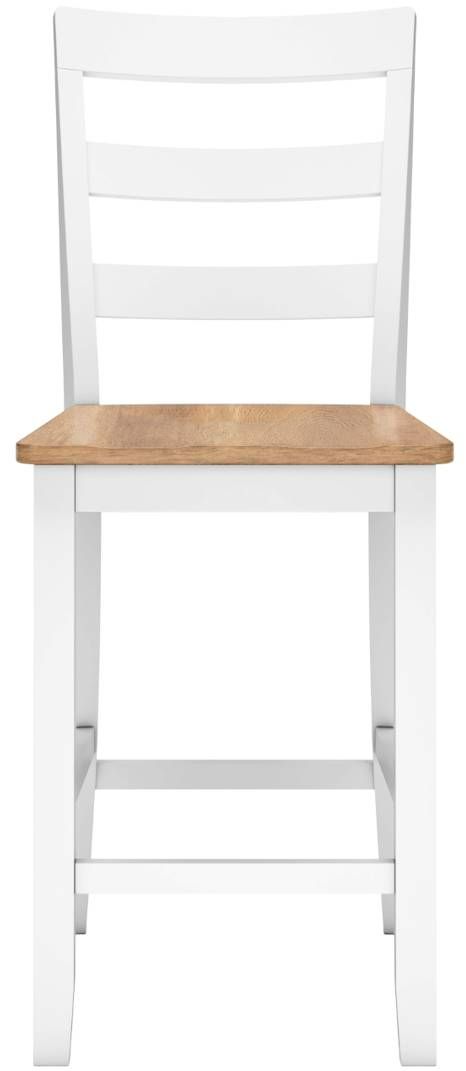 Signature Design by Ashley® Gesthaven Natural/White Counter Stool-1