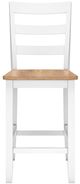 Signature Design by Ashley® Gesthaven Natural/White Counter Stool-1