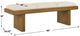 Uttermost® Haden Ivory Upholstery Bench-3