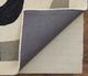 Feizy 8905F Maguire Ivory/Black 5'x8' Area Rug-4
