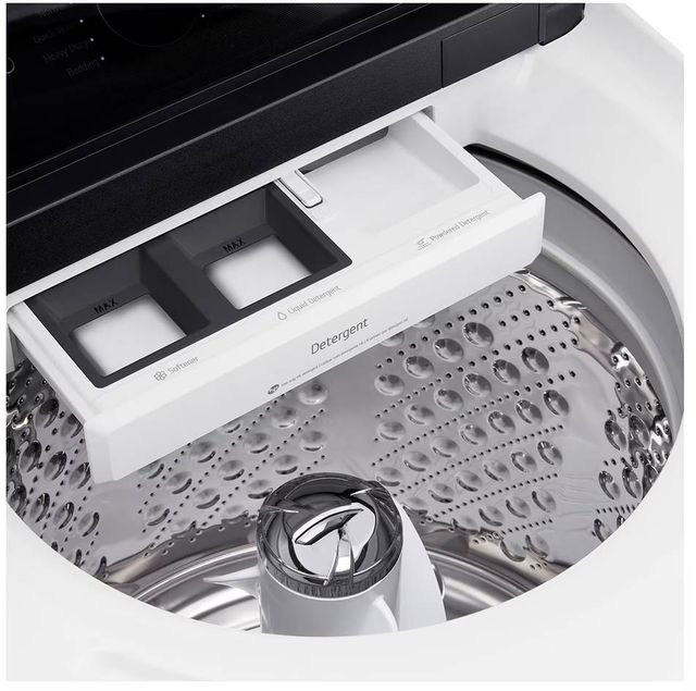 LG 6.1 Cu. Ft. Essence White Top Load Washer with EasyUnload™-3