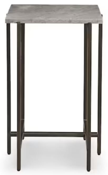 Bassett® Furniture Exeter Bronze/Gray Chairside Table-1