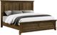 New Classic® Home Furnishings Sunstone Walnut California King Panel Bed-0