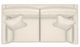 La-Z-Boy® Dillon Eggshell Full Sleep Sofa-3