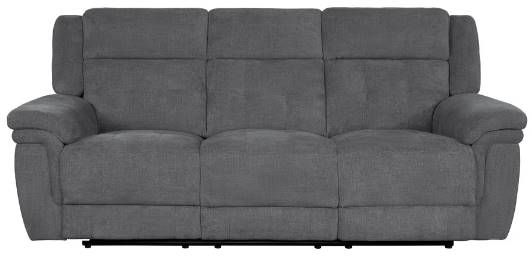 Parker House® Richland Bristol Gray Power Reclining Sofa with Power Headrests-2