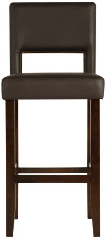 Linon Vega Espresso Bar Stool-3