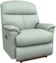 La-Z-Boy® Reed Seafoam Leather Power Rocking Recliner with Headrest and Lumbar-0