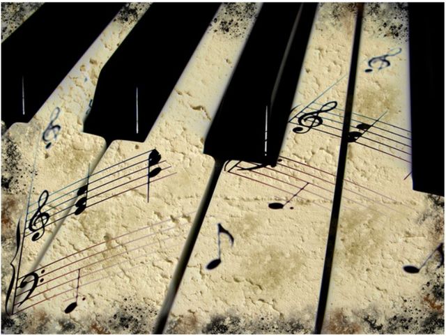 Classy Living Musical Abstract Wall Art-0