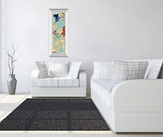 Classy Art Composition 4B by Melissa Wang Mirror Framed Wall Art-2