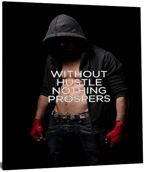 Classy Art Hustle Prosper Wall Art-1