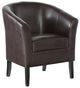 Linon Simon Brown Club Chair-0