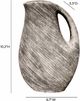 TOV Furniture Earthenware Water Can Gray Flower Vase-2