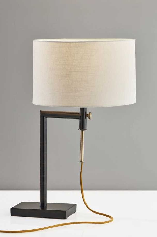 Adesso® Winthrop Antique Bronze Table Lamp-4