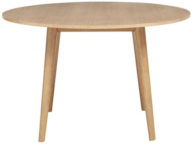 Coaster® Hartville Natural Light Brown Round Dining Table-1