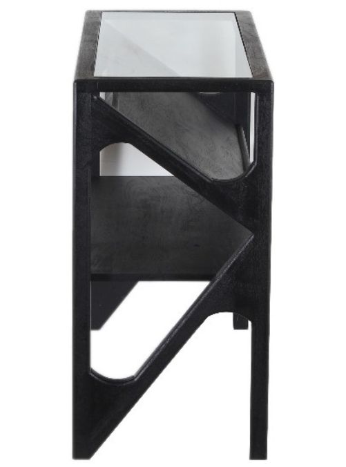 Porter International Designs Canberra Black Console Table-2