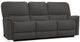 La-Z-Boy® Turner Charcoal Leather Wall Reclining Sofa-0