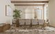 Intercon Flex Sandbar Oak Extendable Dining Table-0