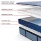 Sealy® Posturepedic® Plus Boone 14" Wrapped Coil Medium Tight Top Twin XL Mattress-2